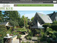 Tablet Screenshot of garten-picker.de